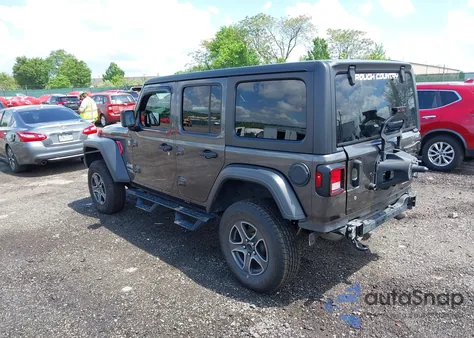 2019 Jeep Wrangler Unlimited Sport S 4X4 from USA, damaged, VIN 1C4HJXDG3KW569389